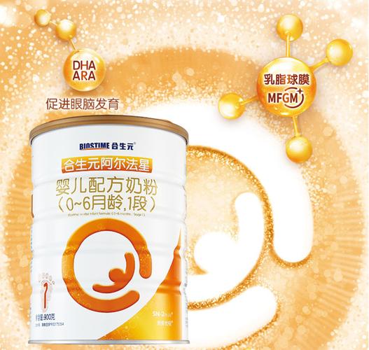 合生元呵護嬰兒配方奶粉1段800g 為寶寶成長量身定制的營養守護